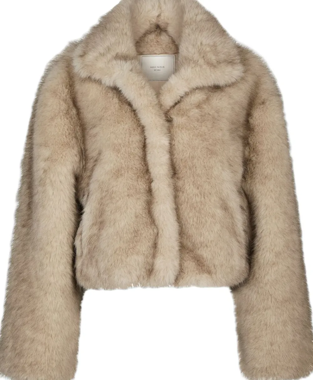 Steff Faux Fur Jacket>Neo Noir Best