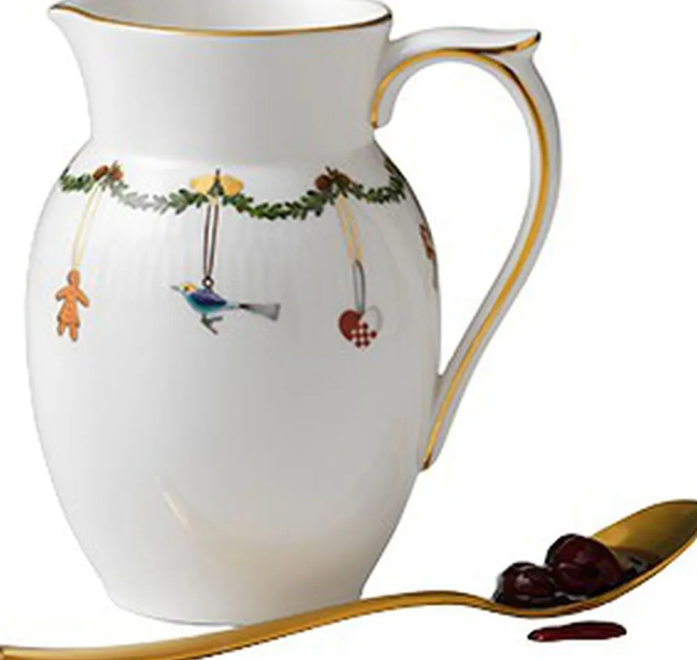 Royal Copenhagen Stjerne Riflet Jul 0,9 l. kande