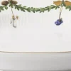 Royal Copenhagen Stjerne Riflet Jul Fad ovalt 34 cm