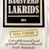 Bagsværd Lakrids Stænger Guld 2 stk. , 80 gr. Outlet
