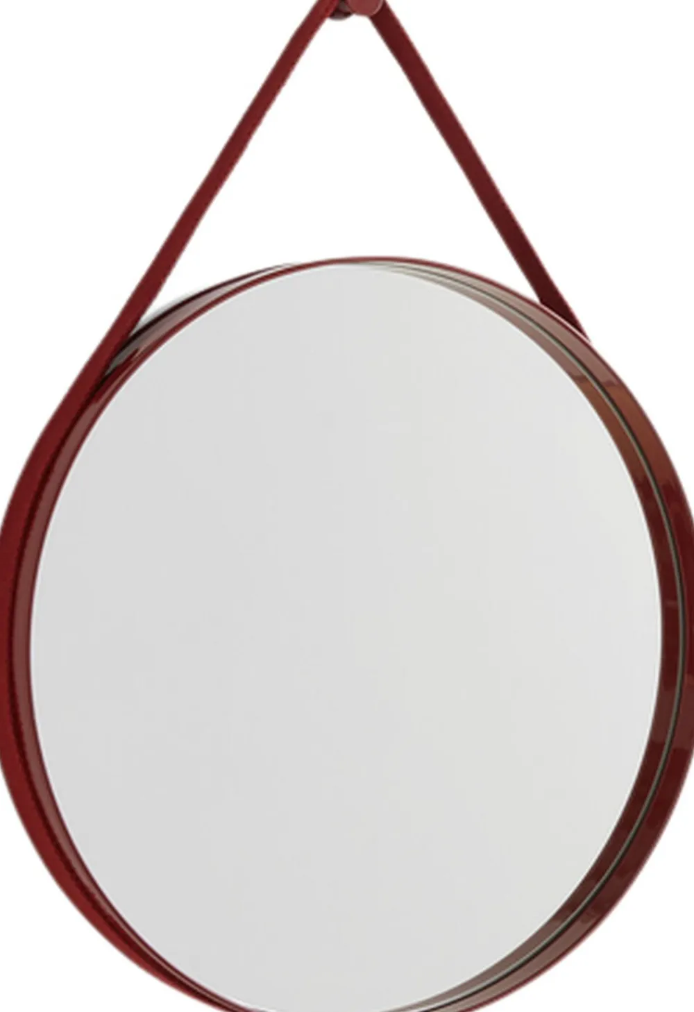 Hay Strap Mirror No 2, Ø50