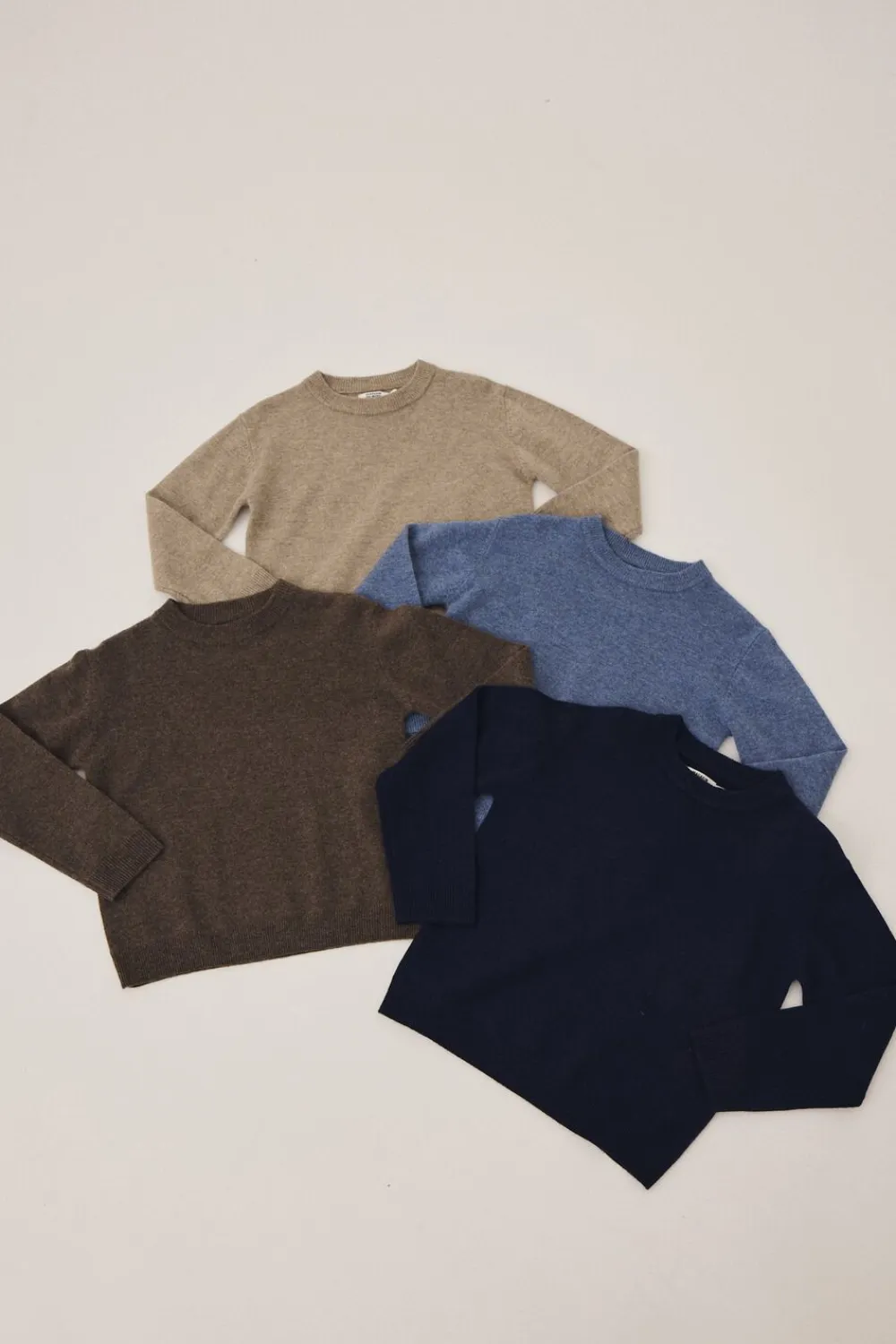 Magasin du Nord Collection Strikka RWS wool & cashmere pullover Navy New