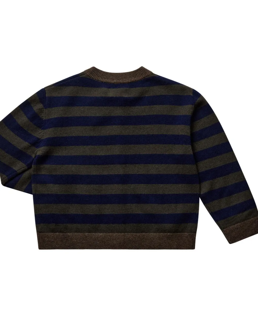 Magasin du Nord Collection Strikka RWS wool & cashmere cardigan Dark army Sale