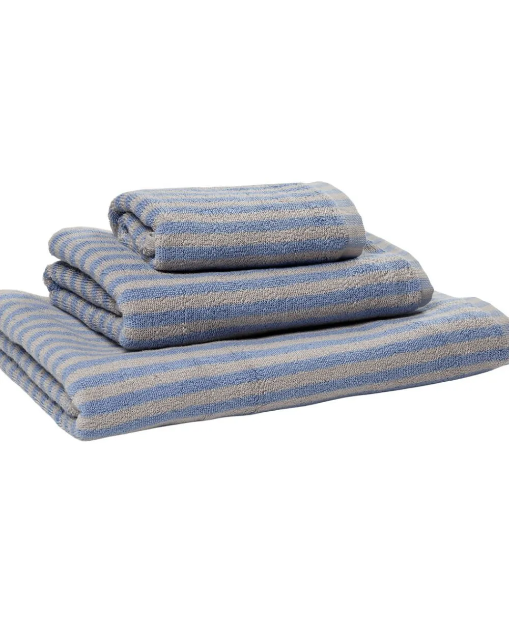 Magasin du Nord Collection Stripe GOTS Pumice stone/blue blizzard Best