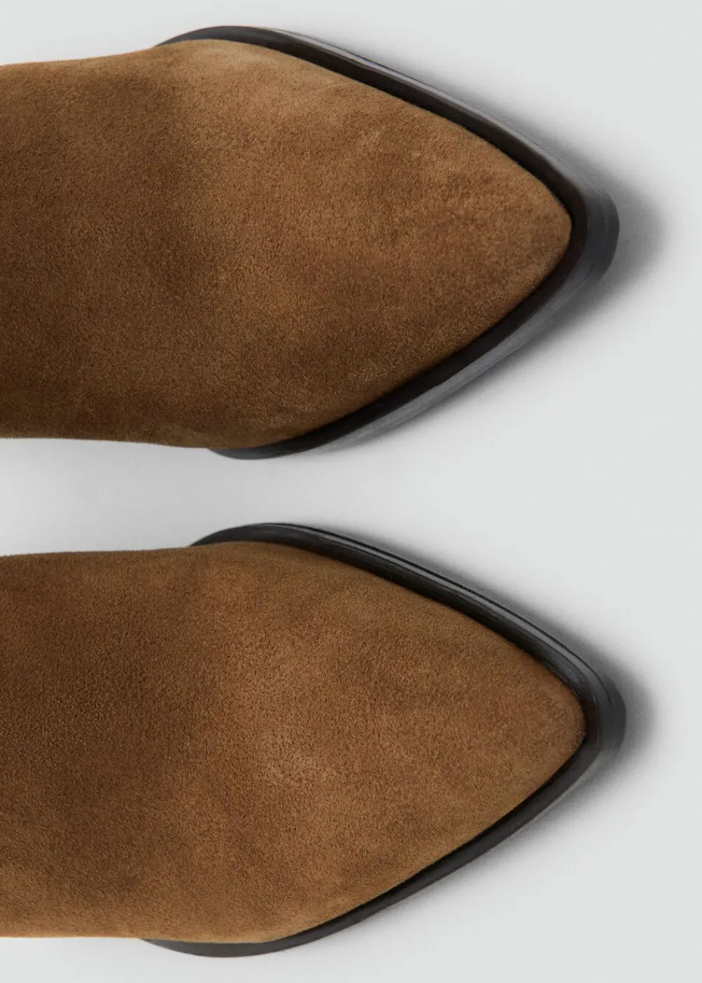 MANGO Suede block-heel boots 31 Outlet