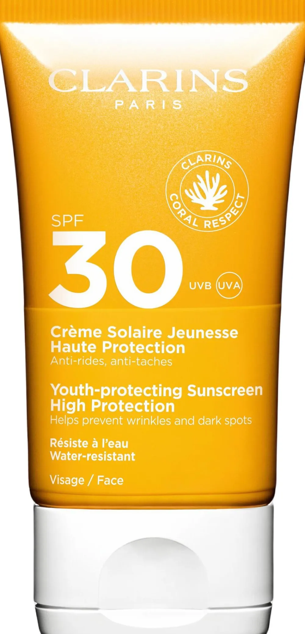 Clarins Sun Face Wrinkle Control Cream Spf30 50 ml.