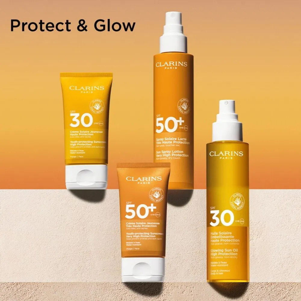Clarins Sun Face Wrinkle Control Cream Spf30 50 ml.