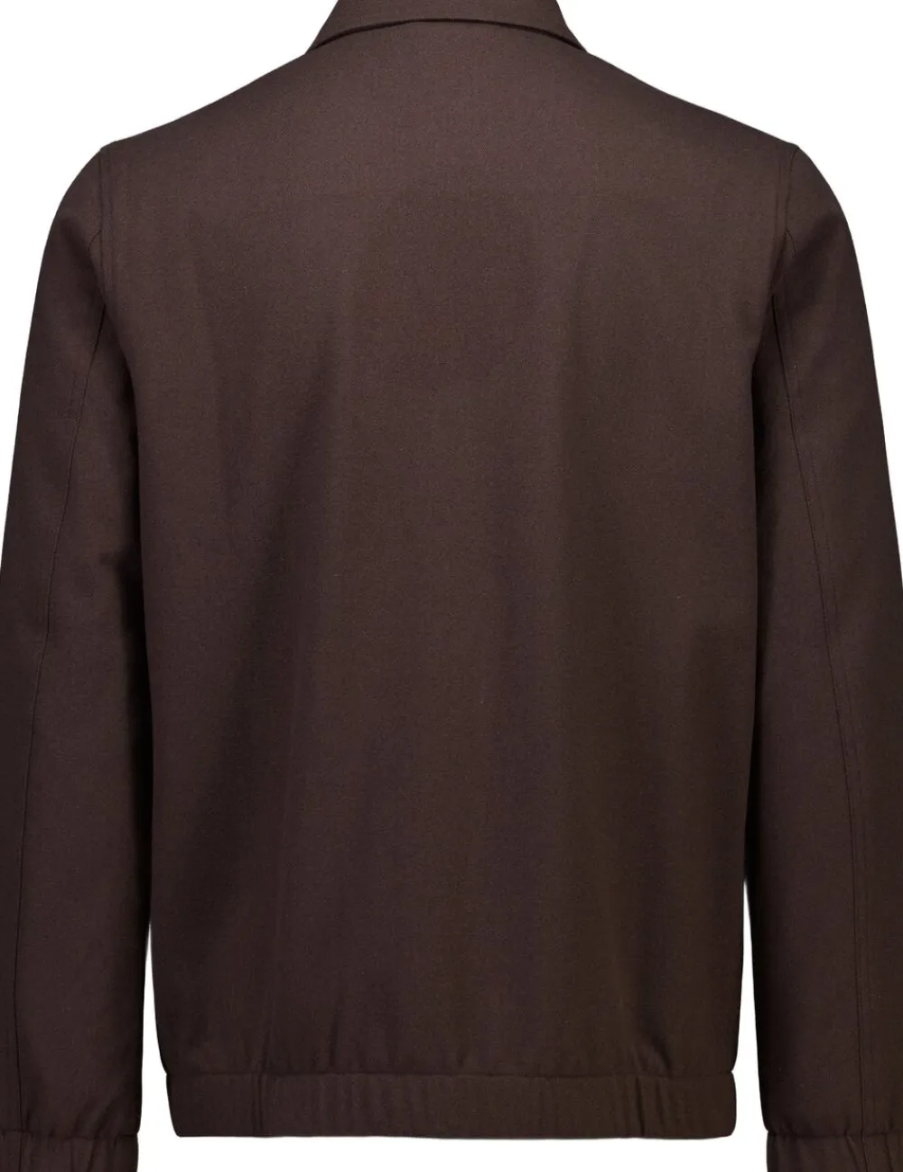 Lindbergh Superflex brushed zip jacket Brown mel Outlet