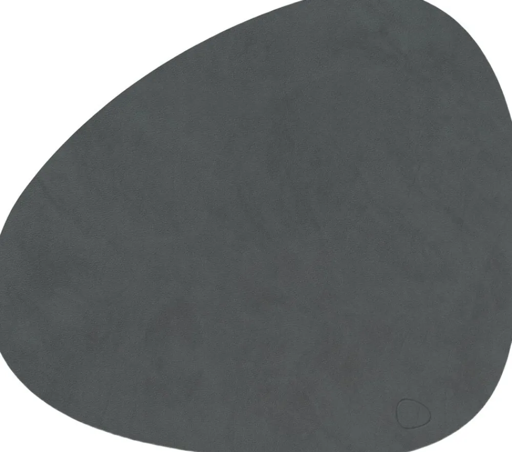 LIND DNA TABLE MAT CURVE L (37x44cm) NUPO anthracite Best