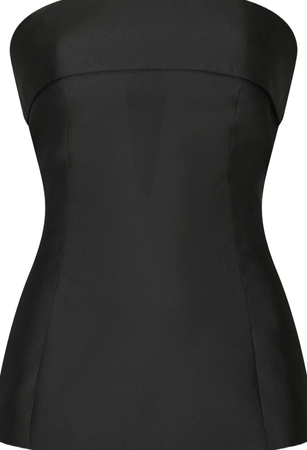 Neo Noir Taleen Dull Sateen top Black New