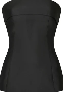 Dame Neo Noir Taleen Dull Sateen top