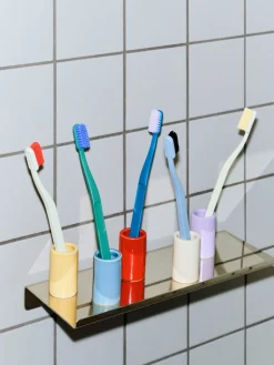 Hay Tann Toothbrush-Off-white and light yellow