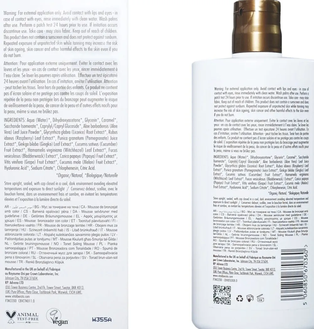 Tanning Mousse Medium 200 ml>Vita Liberata Best