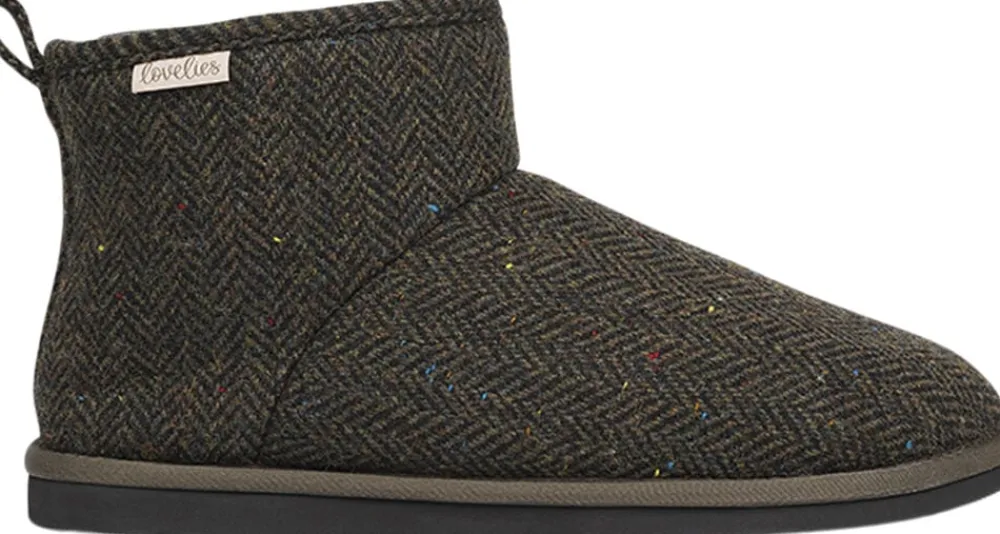 Lovelies TATLOW WOOL - WOOL BOOTS WITH SHEARLING LINING Army New