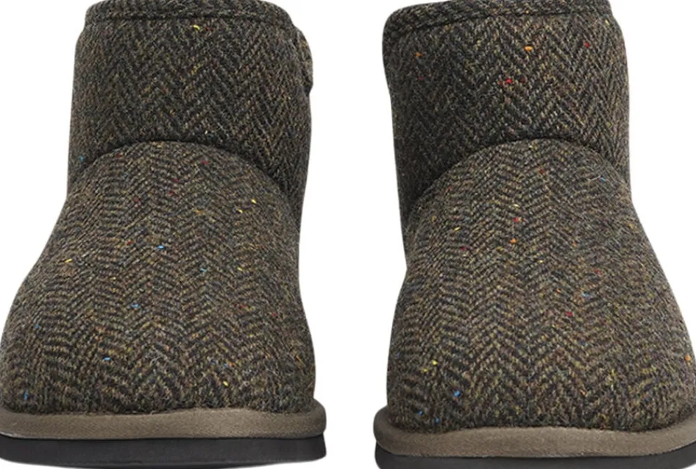 Lovelies TATLOW WOOL - WOOL BOOTS WITH SHEARLING LINING Army New