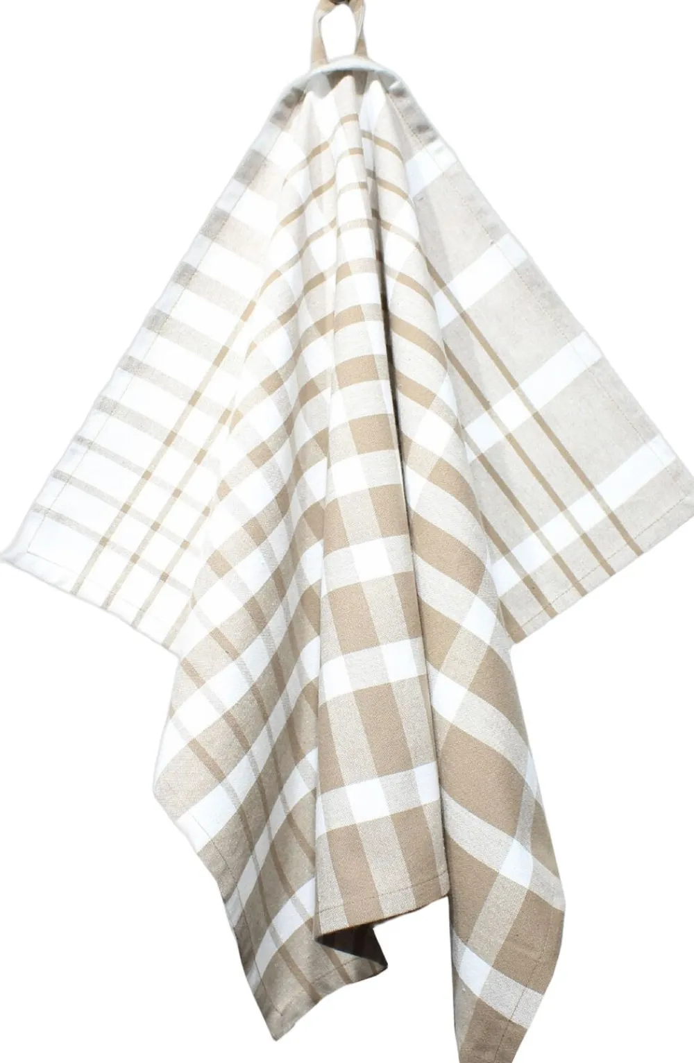 Magasin du Nord Collection Tea Towels 50x70 cm ENZO - Check camel