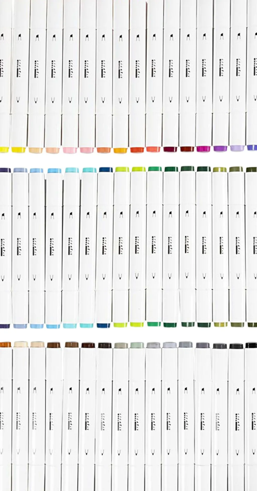 Creativ Company Tegnetusch, streg 1+8 mm, standardfarver, 48stk. Online