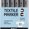 Tekstiltusch, streg 2,3+3,6 mm.>Creativ Company Discount