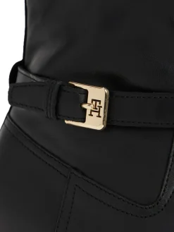 TH BUCKLE RIDING LEATHER BOOTIE><noscript><img width=