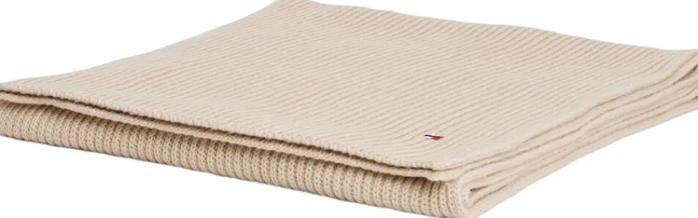 Tommy Hilfiger TH FLAG PIMA COTTON CASH SCARF Classic beige Online