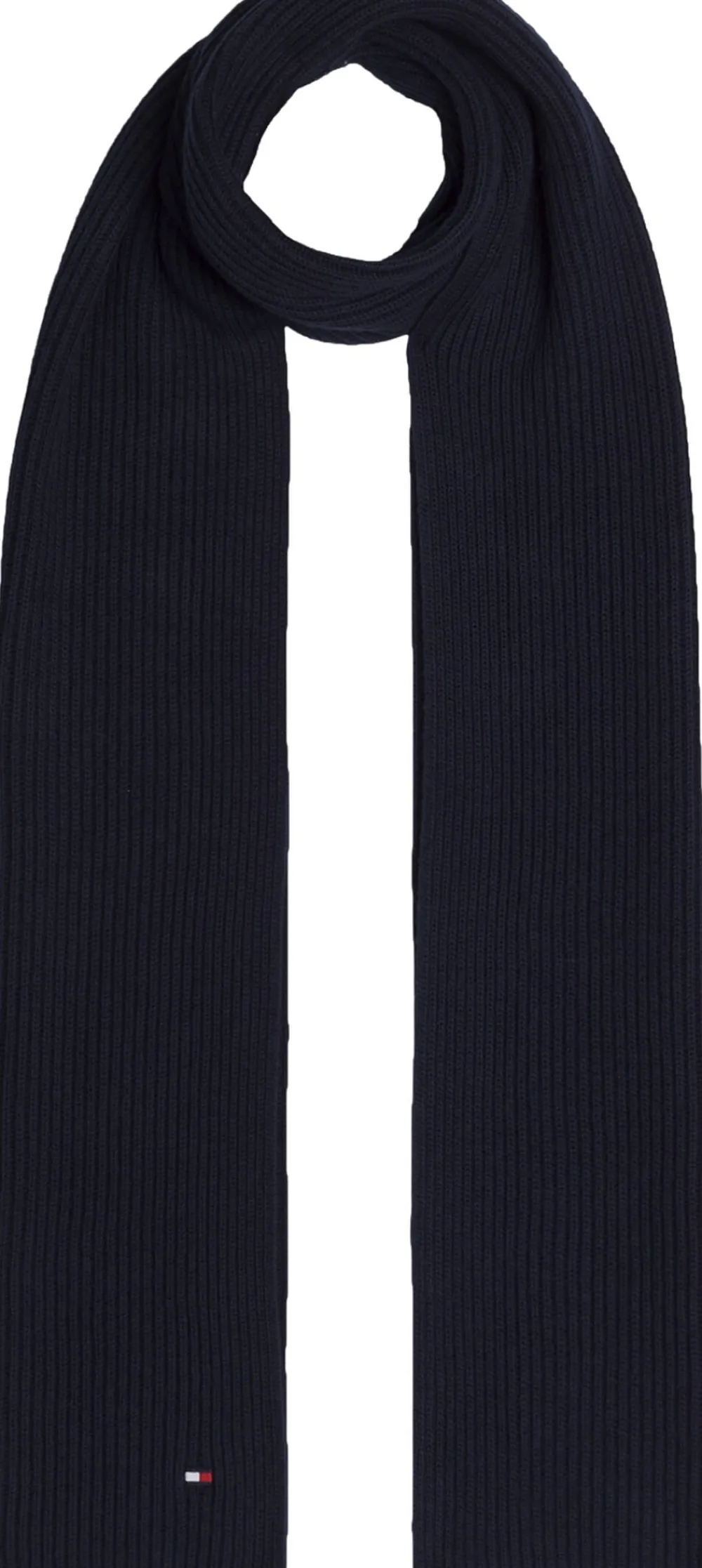 TH FLAG PIMA COTTON CASH SCARF>Tommy Hilfiger Online