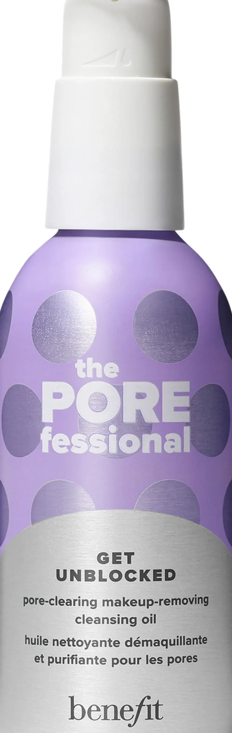 Benefit Cosmetics The POREfessional Get Unblocked makeup-fjernende renseolie til porer