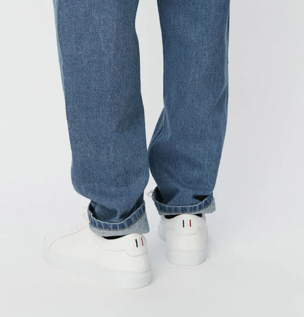 Les Deux Theodor Leather Sneaker