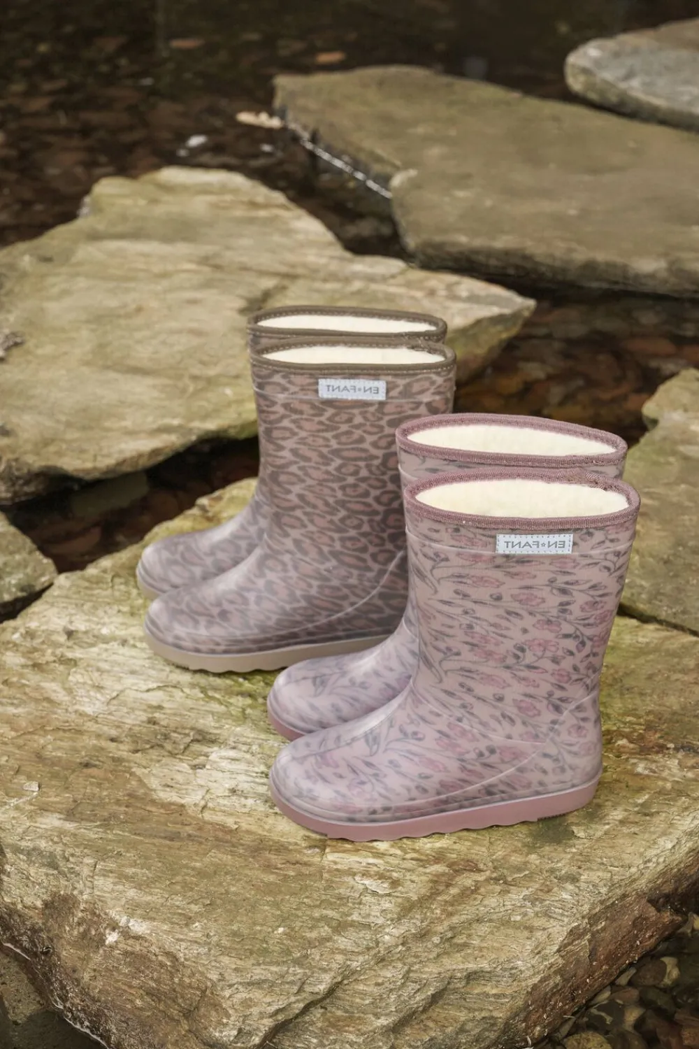 ENFANT Thermo Boots Print Pine bark Best