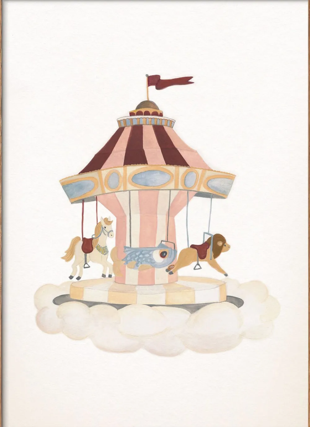 Tiny Goods - Merry Go Round>Poster & Frame Hot