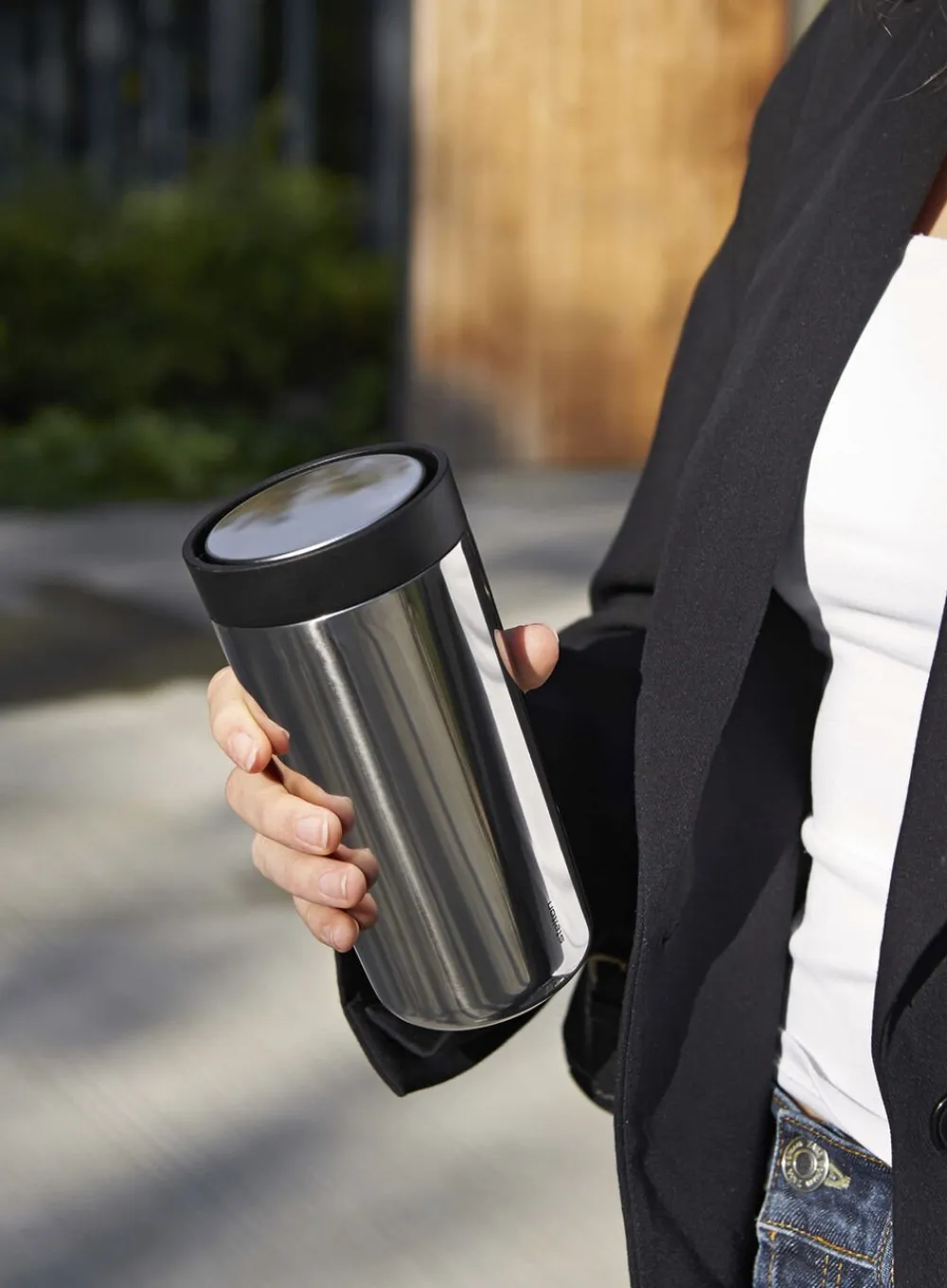 Stelton To Go Click termokop 0,4 l, steel
