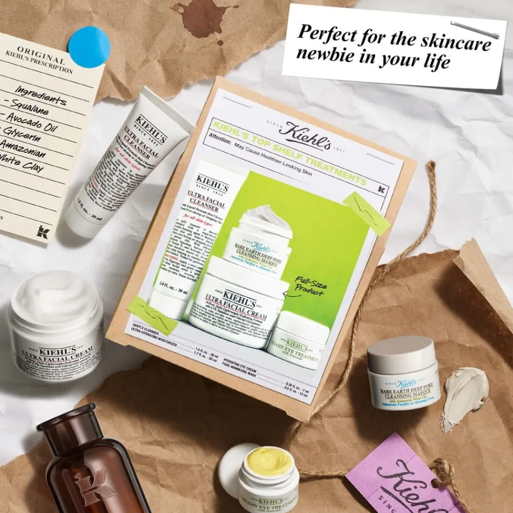 Top Shelf Treatments Skincare Set>Kiehl's Clearance