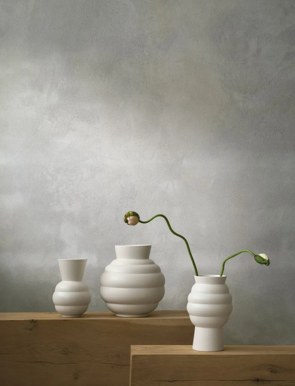 Knabstrup Keramik Tortus Archie vase No3 white Online