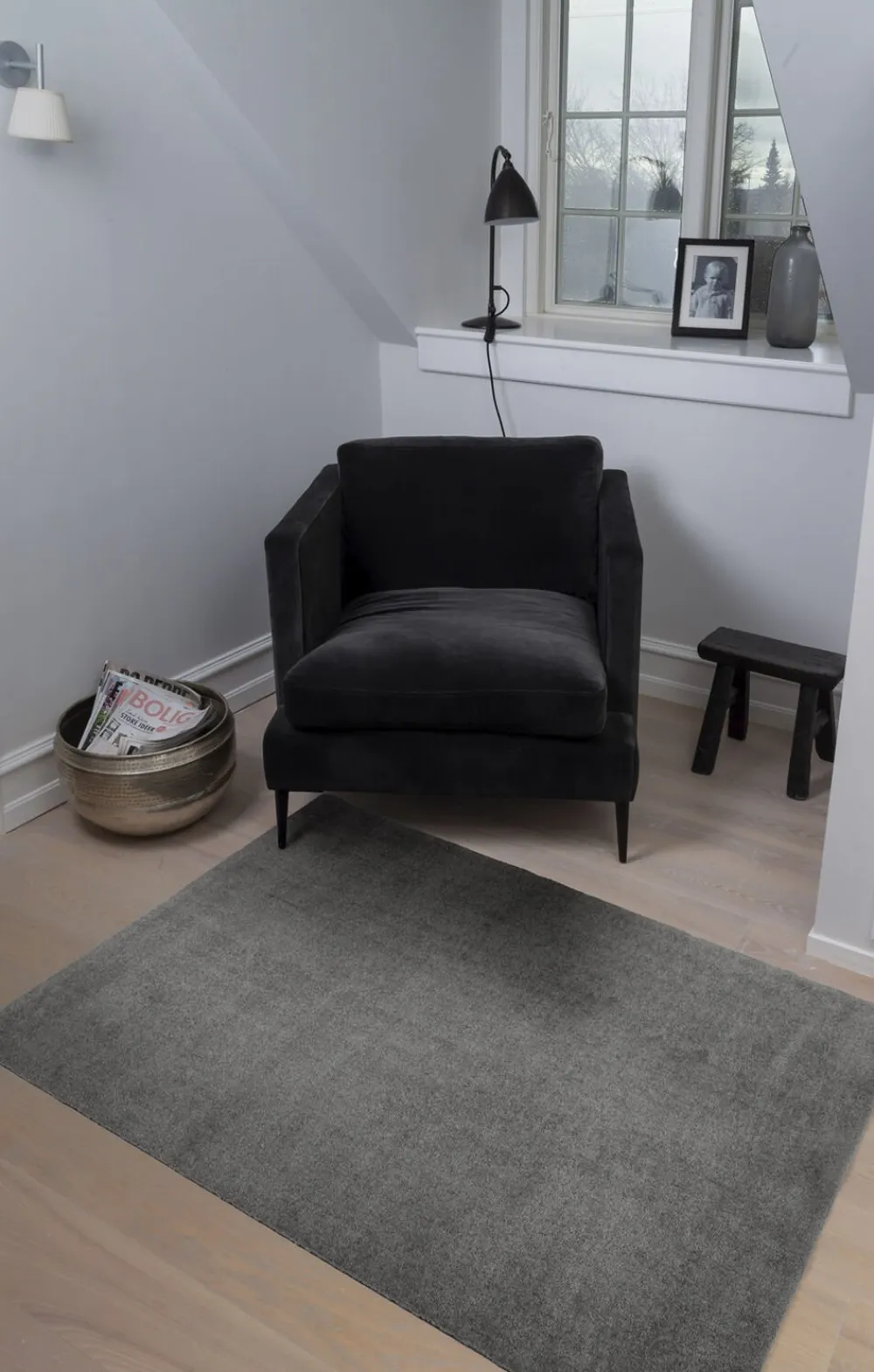 Tica Copenhagen Tæppe/løber 130x90 cm, unicolor Discount