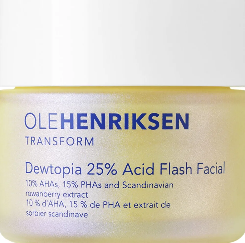 Ole Henriksen TRANSFORM Dewtopia 25% Acid Flash Facial Sale