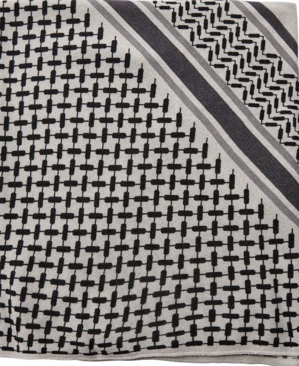 Lala Berlin Triangle Trinity Classic M - 100% cashmere Alabastro off-white