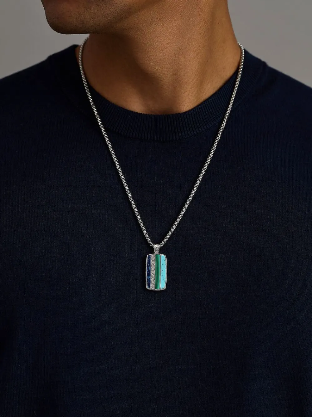 Trinity Pendant Necklace in>Nialaya Discount