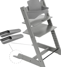 Tripp Trapp® BabySet² Storm Grey>Stokke Best