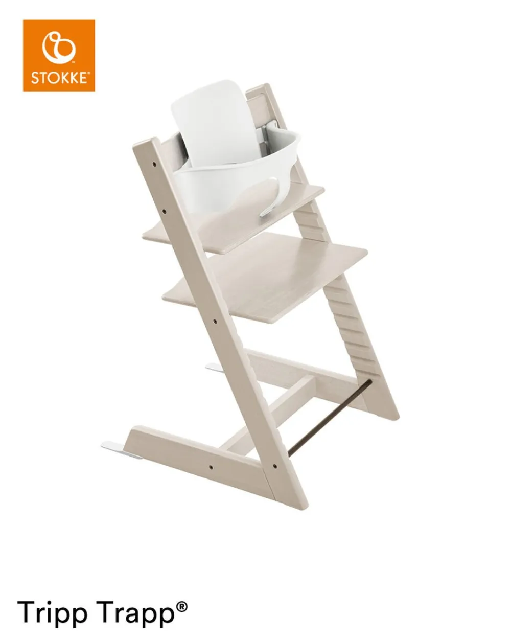 Tripp Trapp Chair Whitewash>Stokke Hot