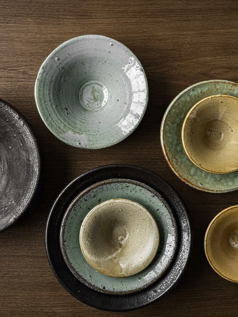 Audo Copenhagen Triptych Bowl, Ø22,5, Coral Blue