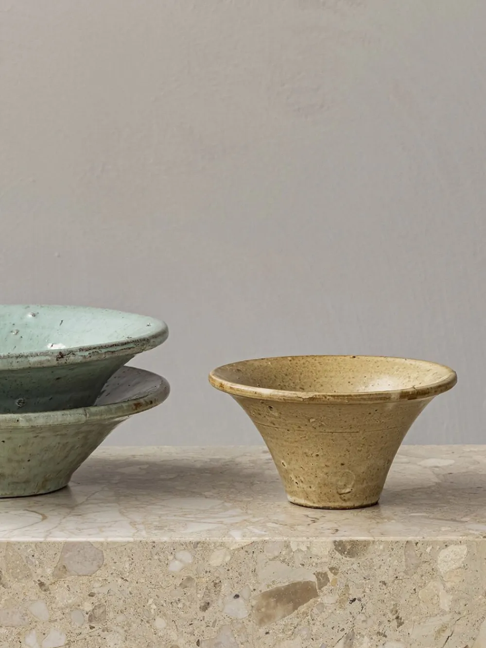 Audo Copenhagen Triptych Bowl, Ø22,5, Coral Blue