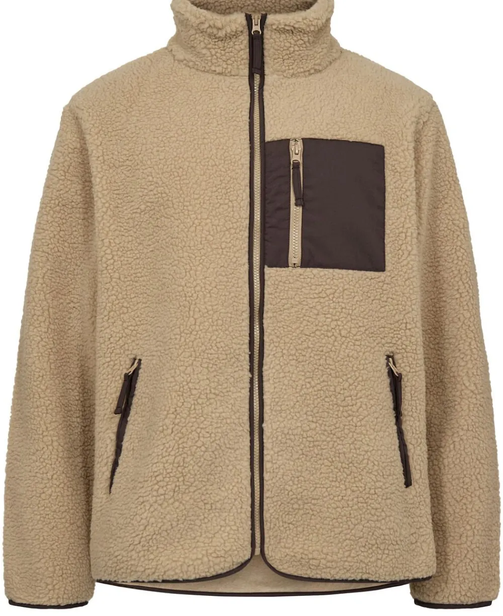 Magasin du Nord Collection Tromso fleece jacket - GRS White pepper Discount