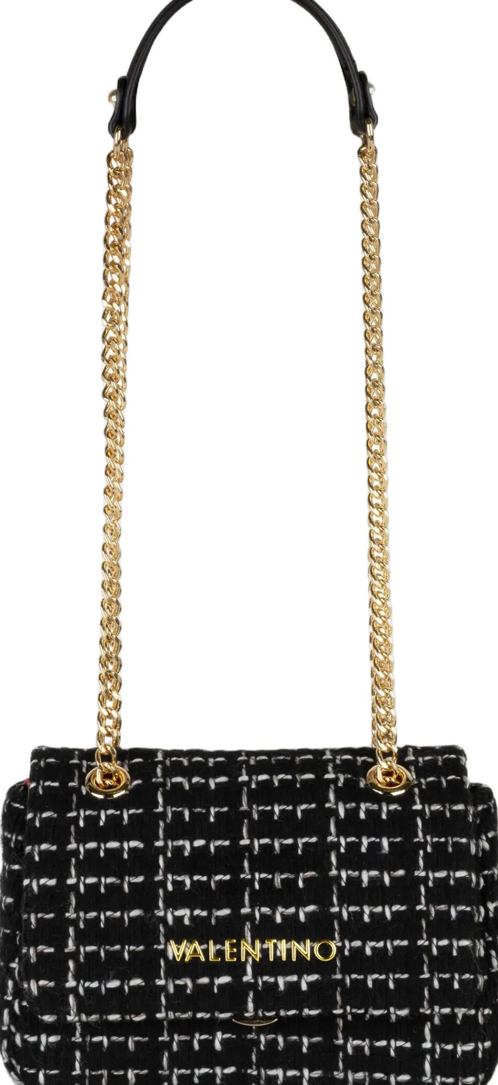 Dame Valentino Bags Tweed skuldertaske