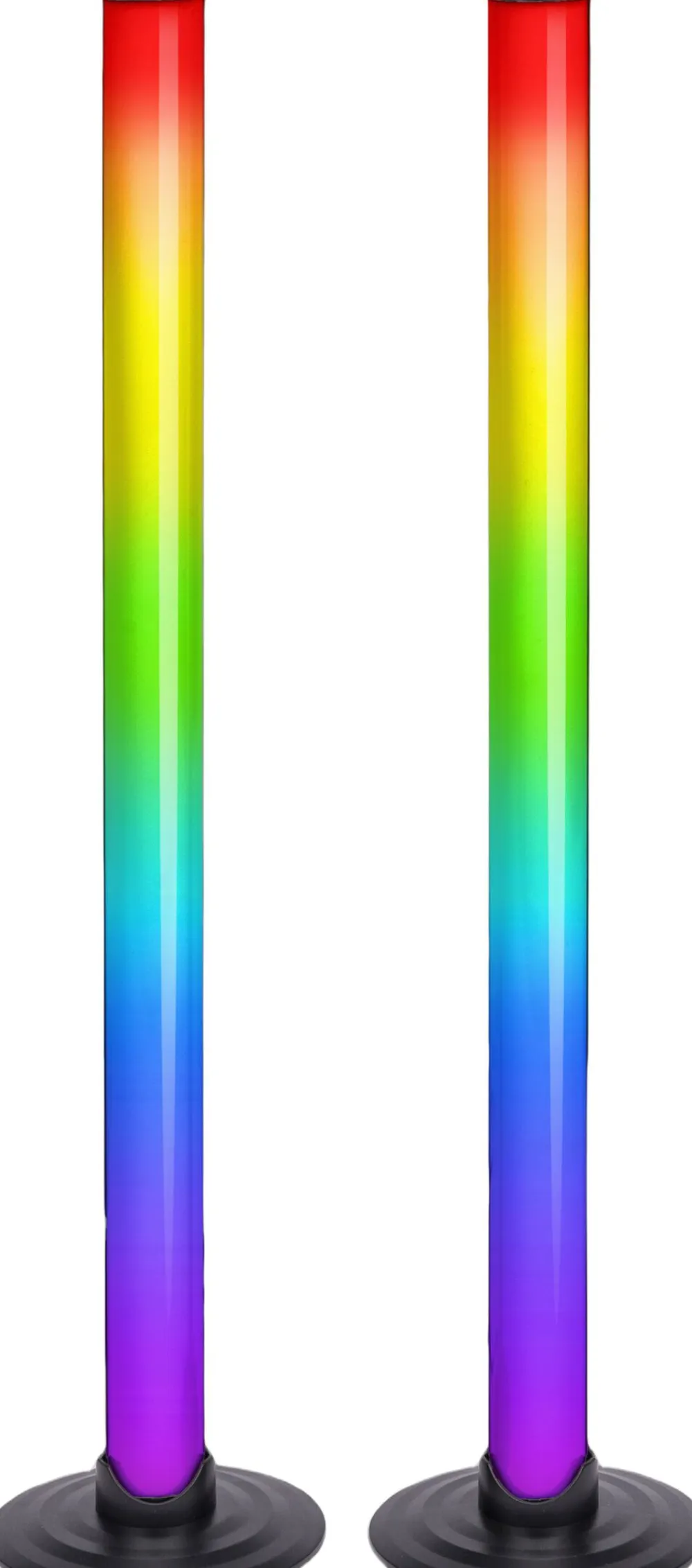 TWIN RGB NEON STICKS 40cm>Lamper og disco lys Outlet