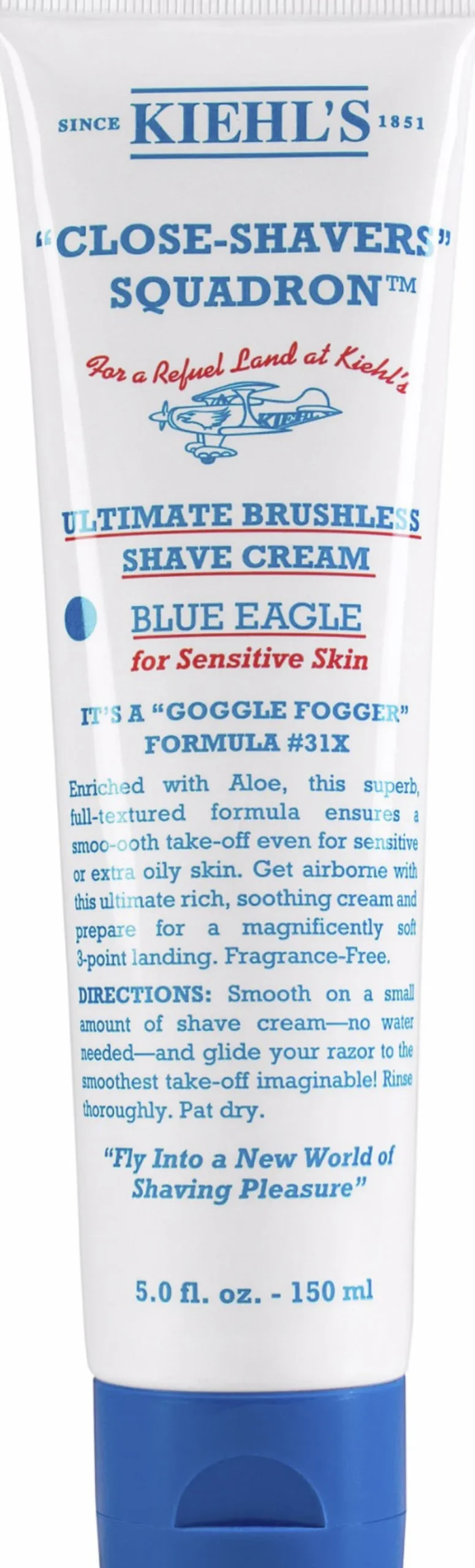 Ultimate Brushless Shave Cream Blue Eagle>Kiehl's Hot