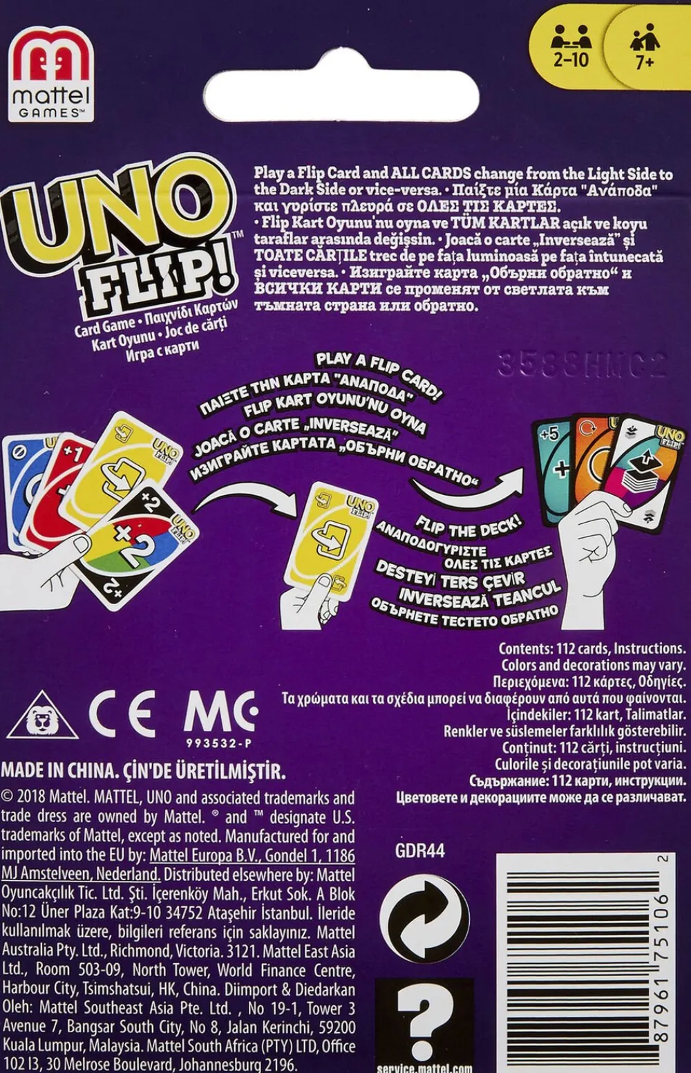 Børn Diverse Uno flip