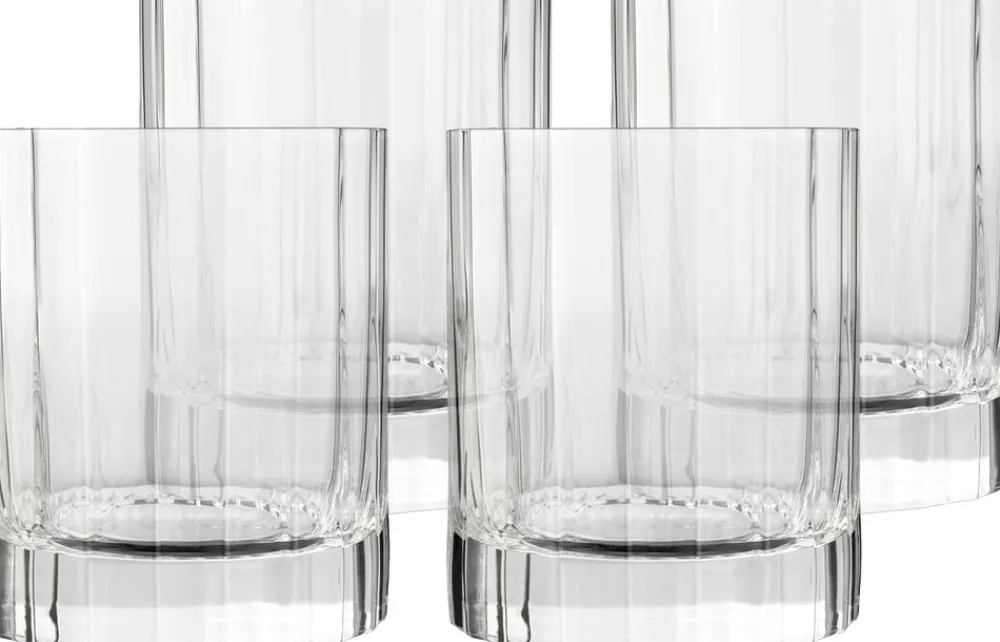 Luigi Bormioli Vandglas/whiskyglas Bach 33,5 cl 4 stk. Klar