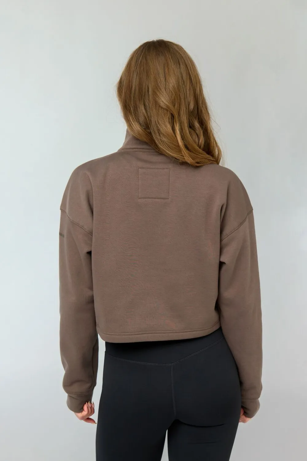 Dame Girlfriend Collective Vega Half Zip Sweatshirt
