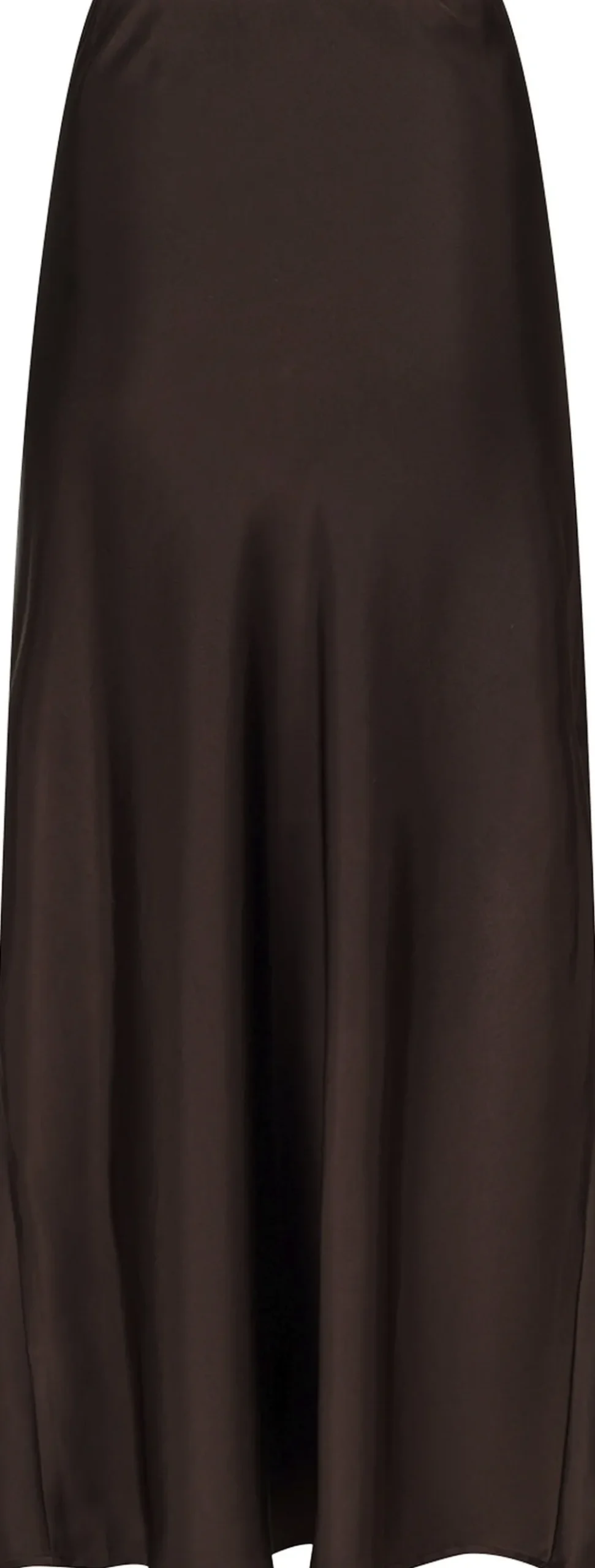 Neo Noir Vicky Heavy Sateen Skirt Dark brown Sale