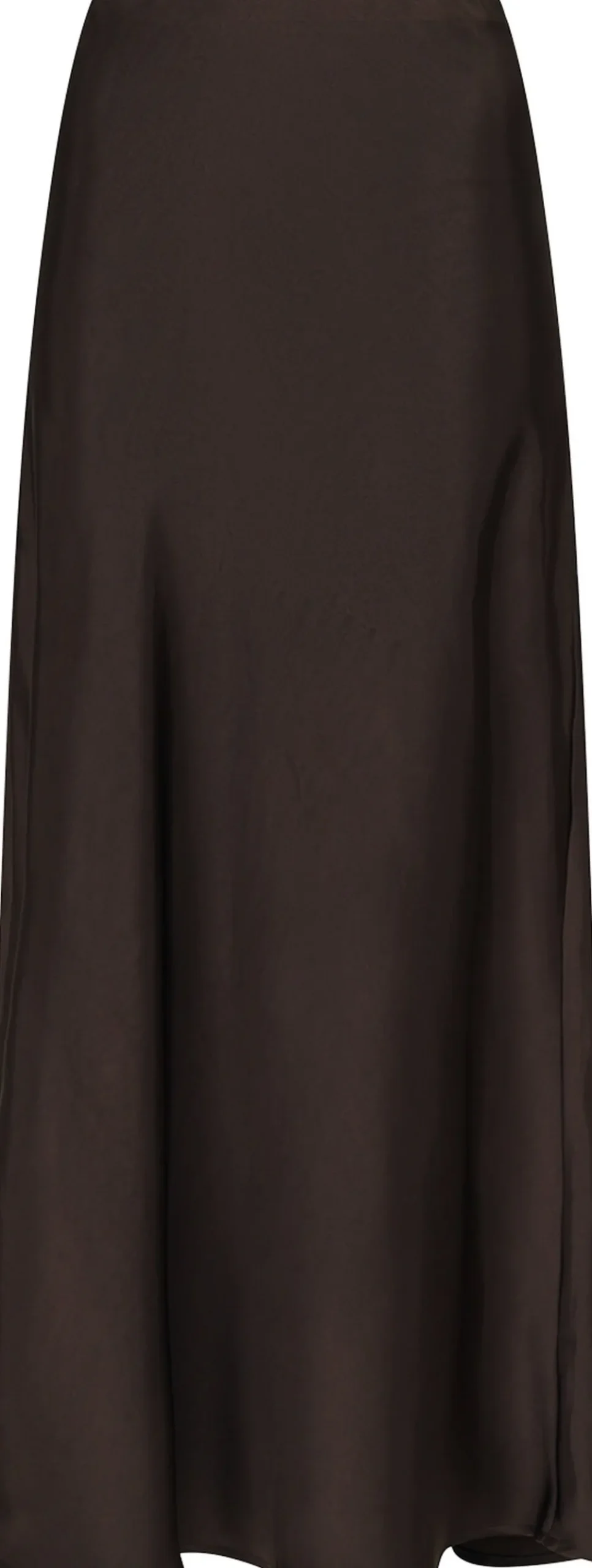 Neo Noir Vicky Heavy Sateen Skirt Dark brown Sale
