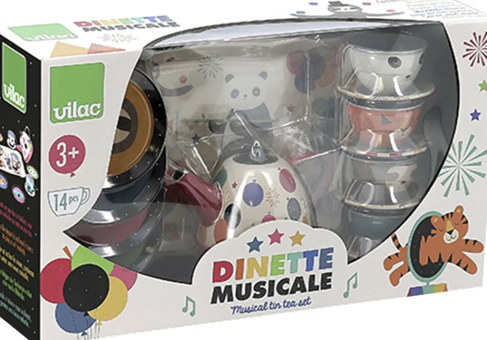 VILAC - Testel i metal med musik - Jungle af Andy Westface New
